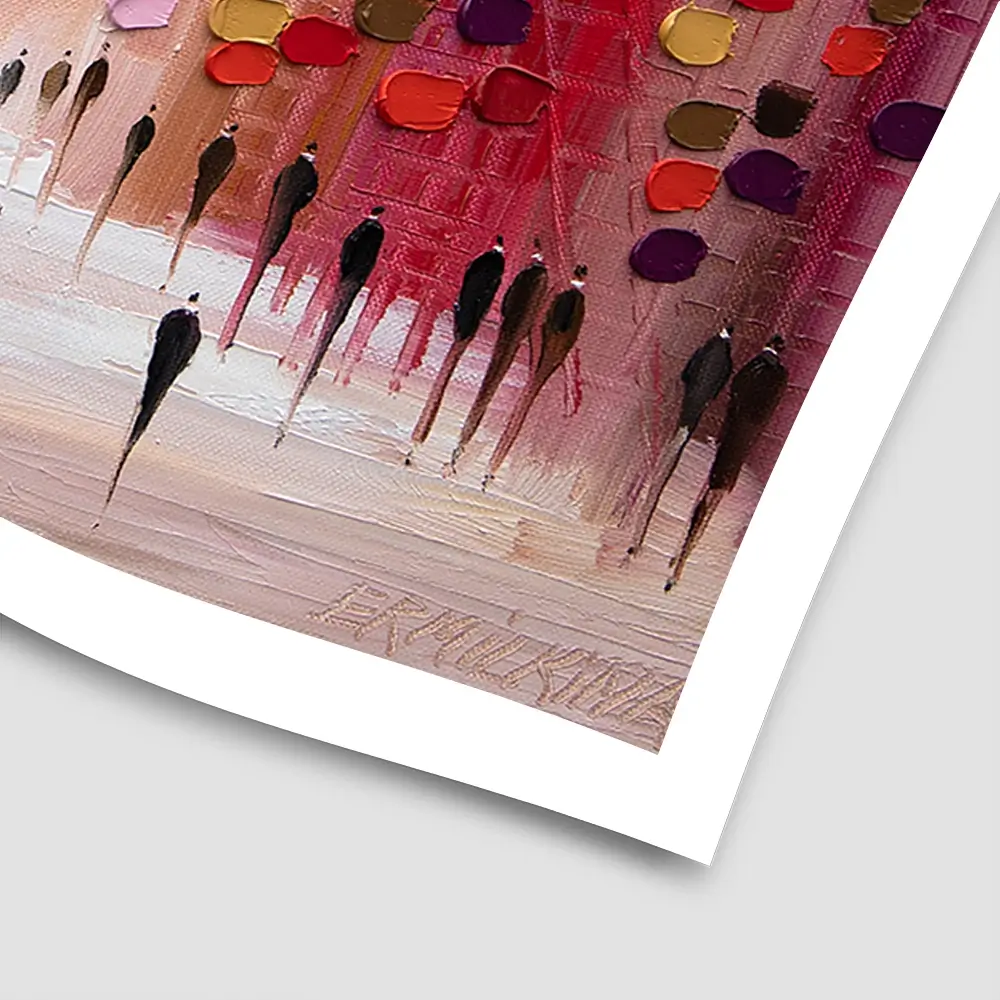 Love Is All We Need Square Art Print Love Is All We Need Square Art Print wall art product Ekaterina Ermilkina