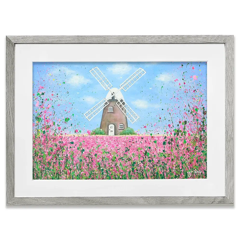 Love Is Like The Wind Framed Art Print Love Is Like The Wind Framed Art Print wall art product Jo Gough