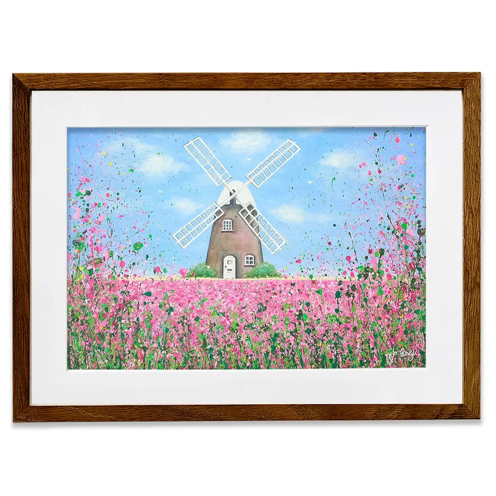 Love Is Like The Wind Framed Art Print Love Is Like The Wind Framed Art Print wall art product Jo Gough