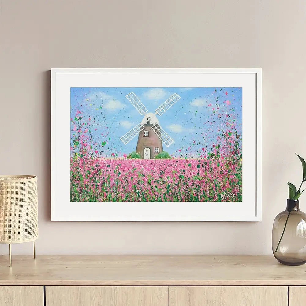 Love Is Like The Wind Framed Art Print Love Is Like The Wind Framed Art Print wall art product Jo Gough