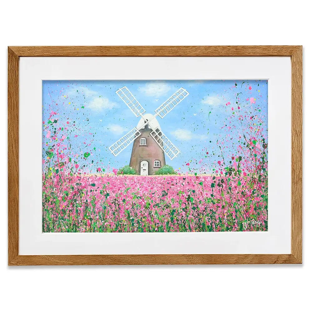 Love Is Like The Wind Framed Art Print Love Is Like The Wind Framed Art Print wall art product Jo Gough