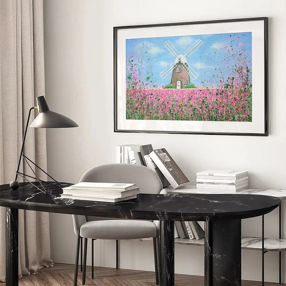 Love Is Like The Wind Framed Art Print Love Is Like The Wind Framed Art Print wall art product Jo Gough