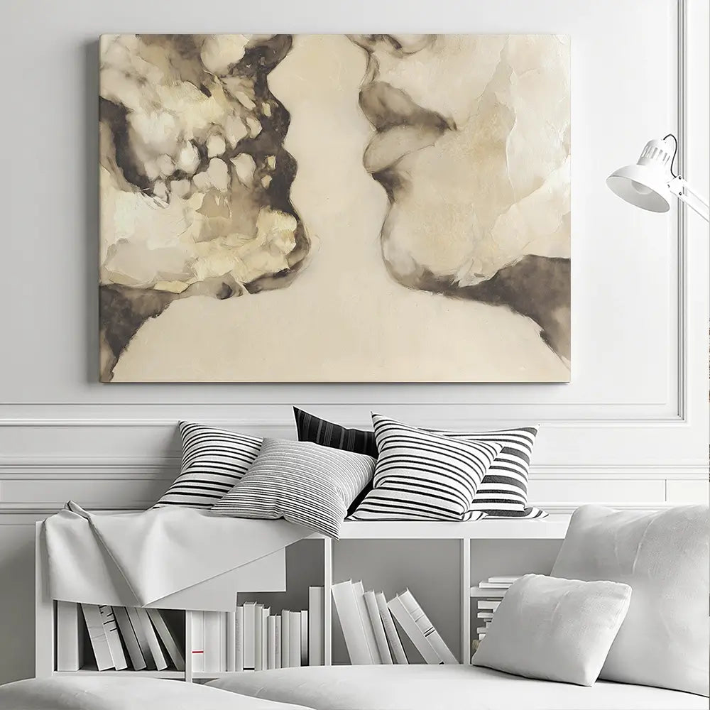 Love Me To Death Canvas Print Love Me To Death Canvas Print wall art product Chromatic Storm Studio