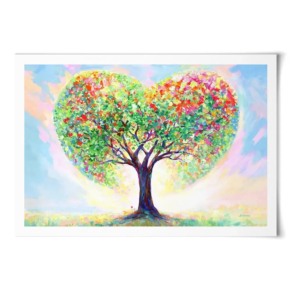 Love's Blossoming Tree Art Print Love's Blossoming Tree Art Print wall art product Leon Devenice