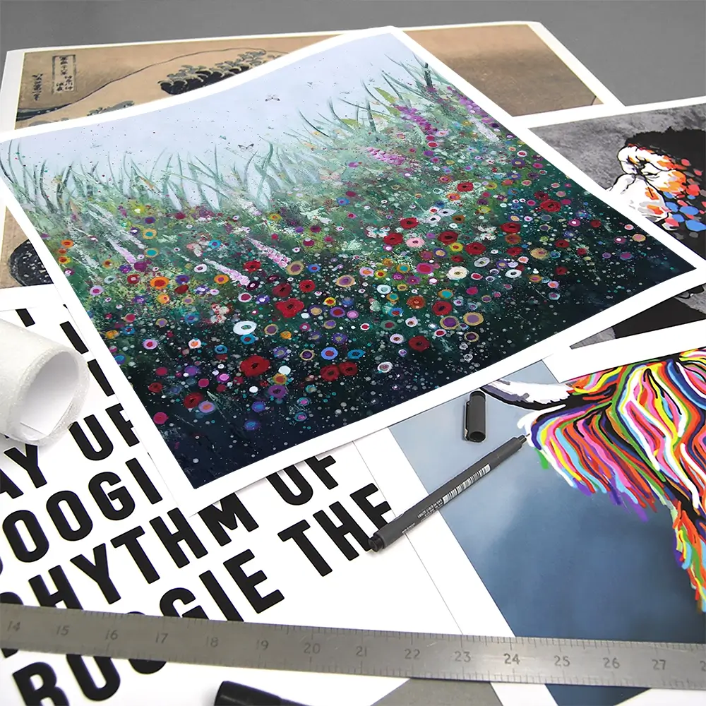 Love Song Square Art Print Love Song Square Art Print wall art product Laure Bury