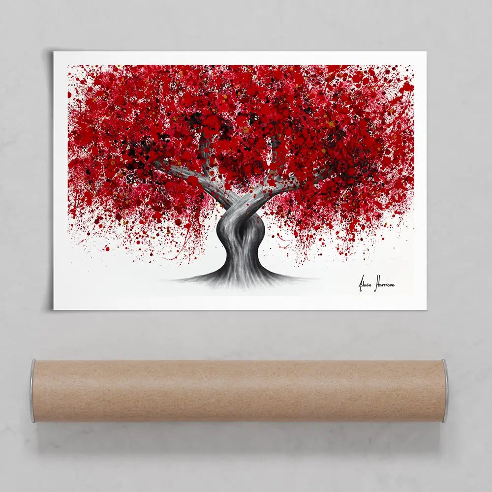 Love Twist Tree Art Print Love Twist Tree Art Print wall art product Ashvin Harrison
