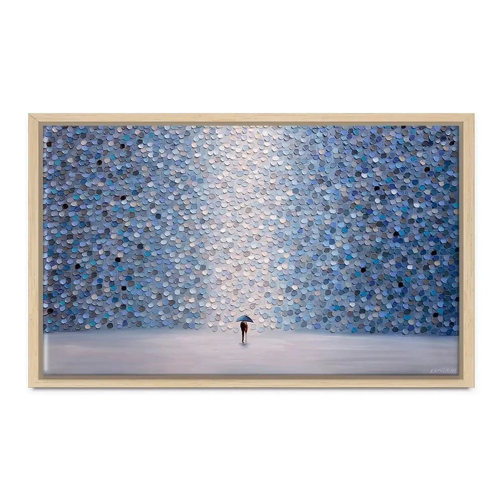 Love Under Umbrella Canvas Print Love Under Umbrella Canvas Print wall art product Ekaterina Ermilkina