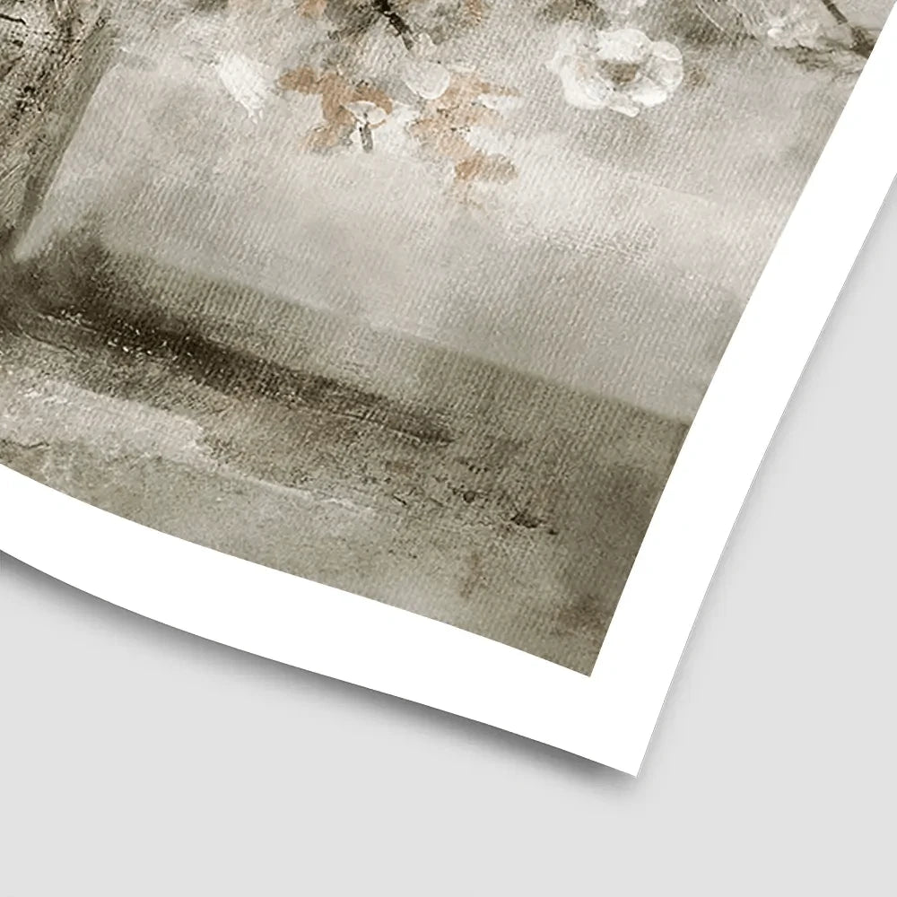 Lovely White Bouquet Square Art Print Lovely White Bouquet Square Art Print wall art product Carol Robinson