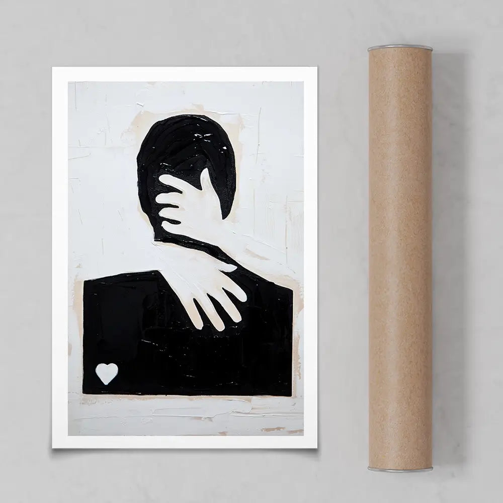 Lover Art Print Lover Art Print wall art product Osnat Tzadok