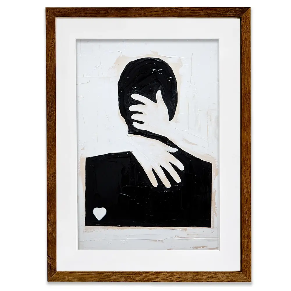 Lover Framed Art Print Lover Framed Art Print wall art product Osnat Tzadok