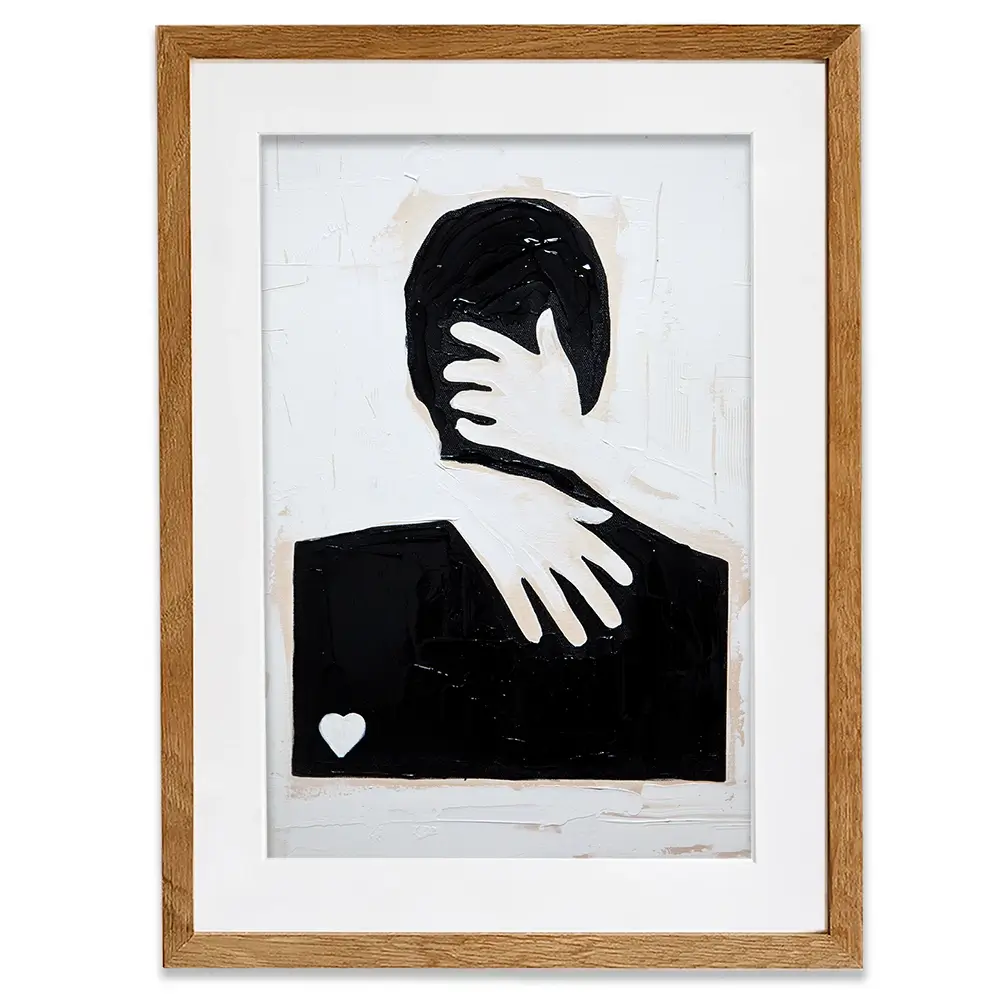 Lover Framed Art Print Lover Framed Art Print wall art product Osnat Tzadok