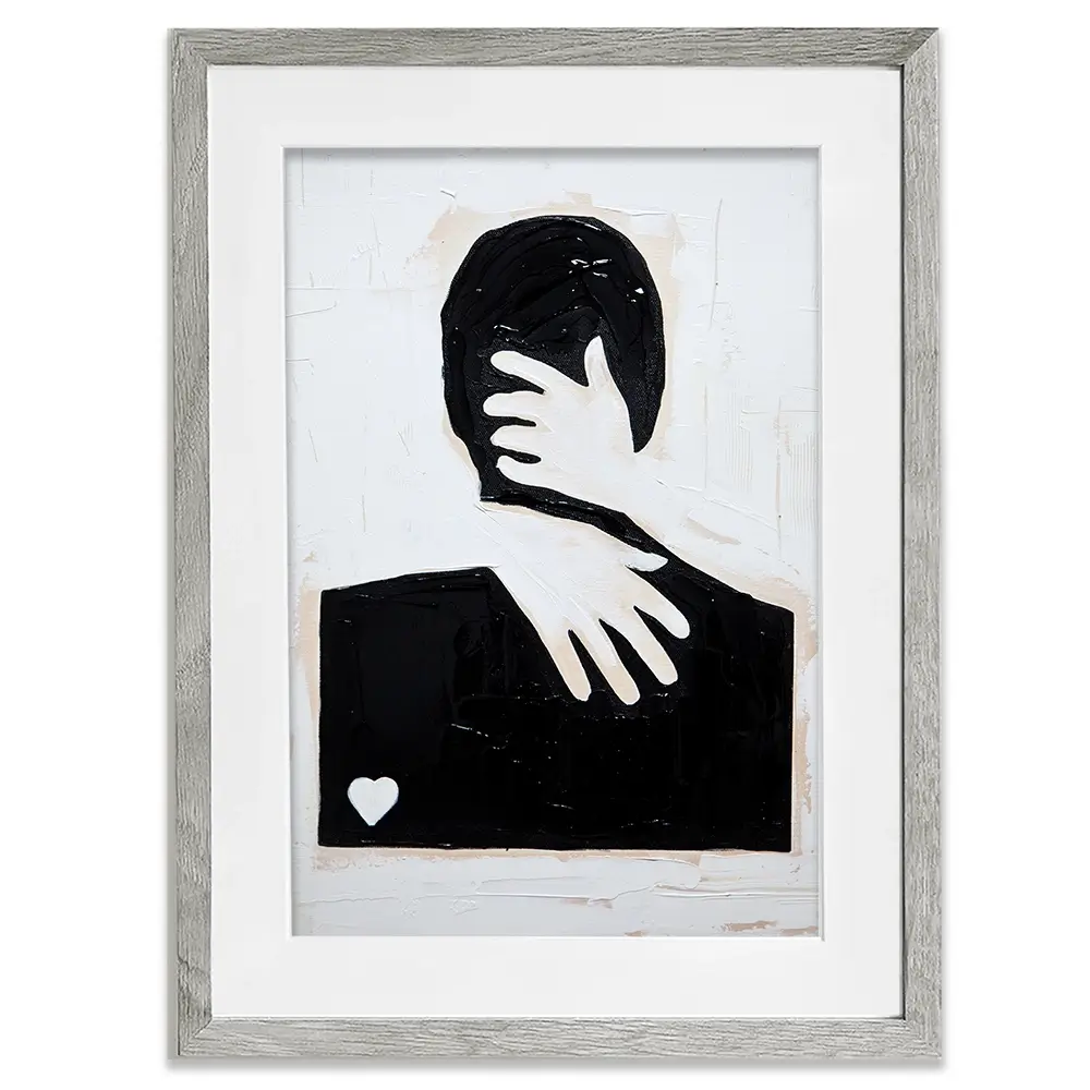 Lover Framed Art Print Lover Framed Art Print wall art product Osnat Tzadok