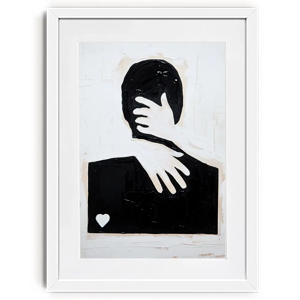 Lover Framed Art Print Lover Framed Art Print wall art product Osnat Tzadok