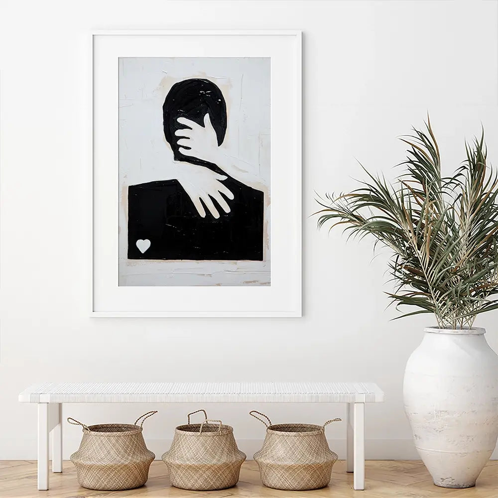 Lover Framed Art Print Lover Framed Art Print wall art product Osnat Tzadok