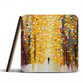 Lover's Journey Coaster Set Lover's Journey Coaster Set wall art product Ekaterina Ermilkina