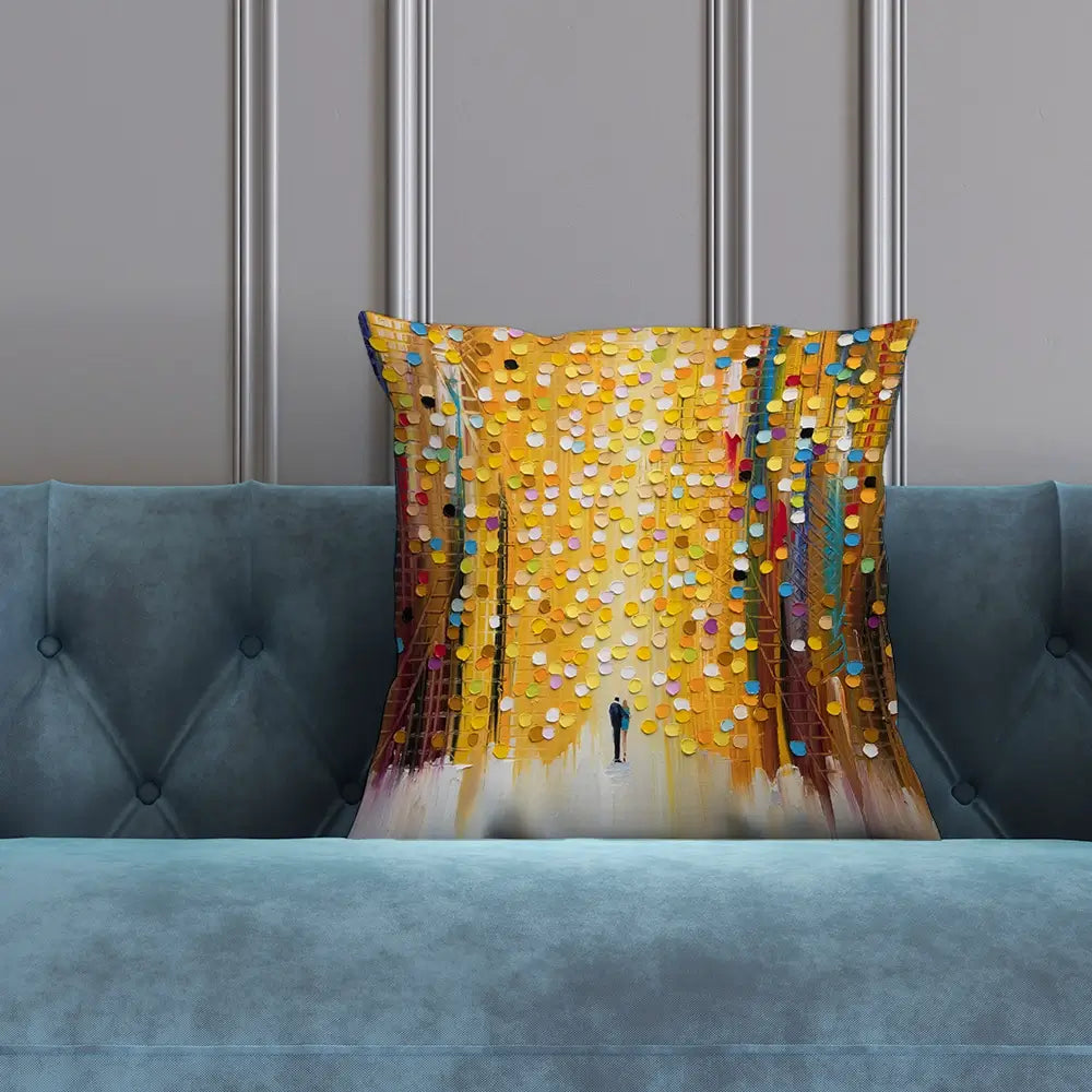 Lover's Journey Cushion Lover's Journey Cushion wall art product Ekaterina Ermilkina