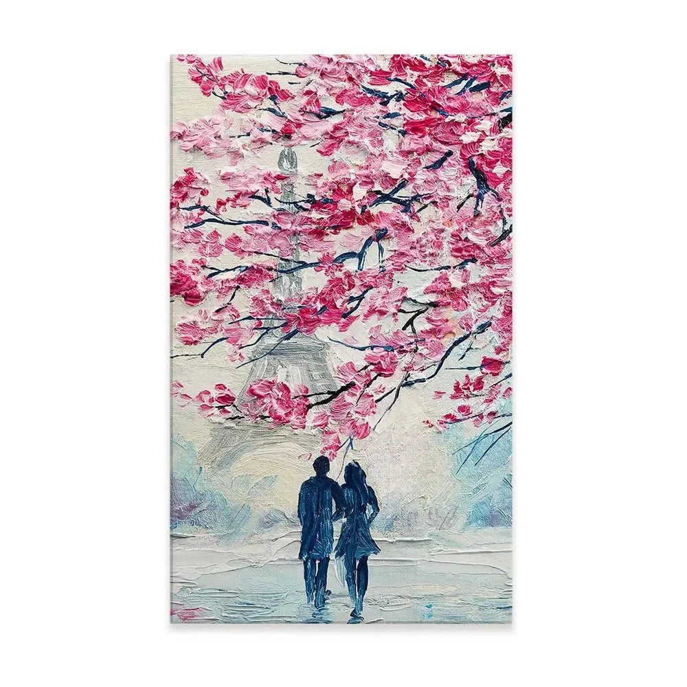 Lovers In Paris Canvas Print Lovers In Paris Canvas Print wall art product Fresh Stock / Shutterstock