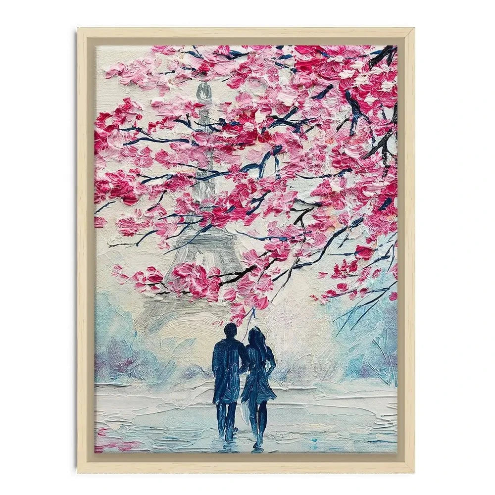 Lovers In Paris Canvas Print Lovers In Paris Canvas Print wall art product Fresh Stock / Shutterstock