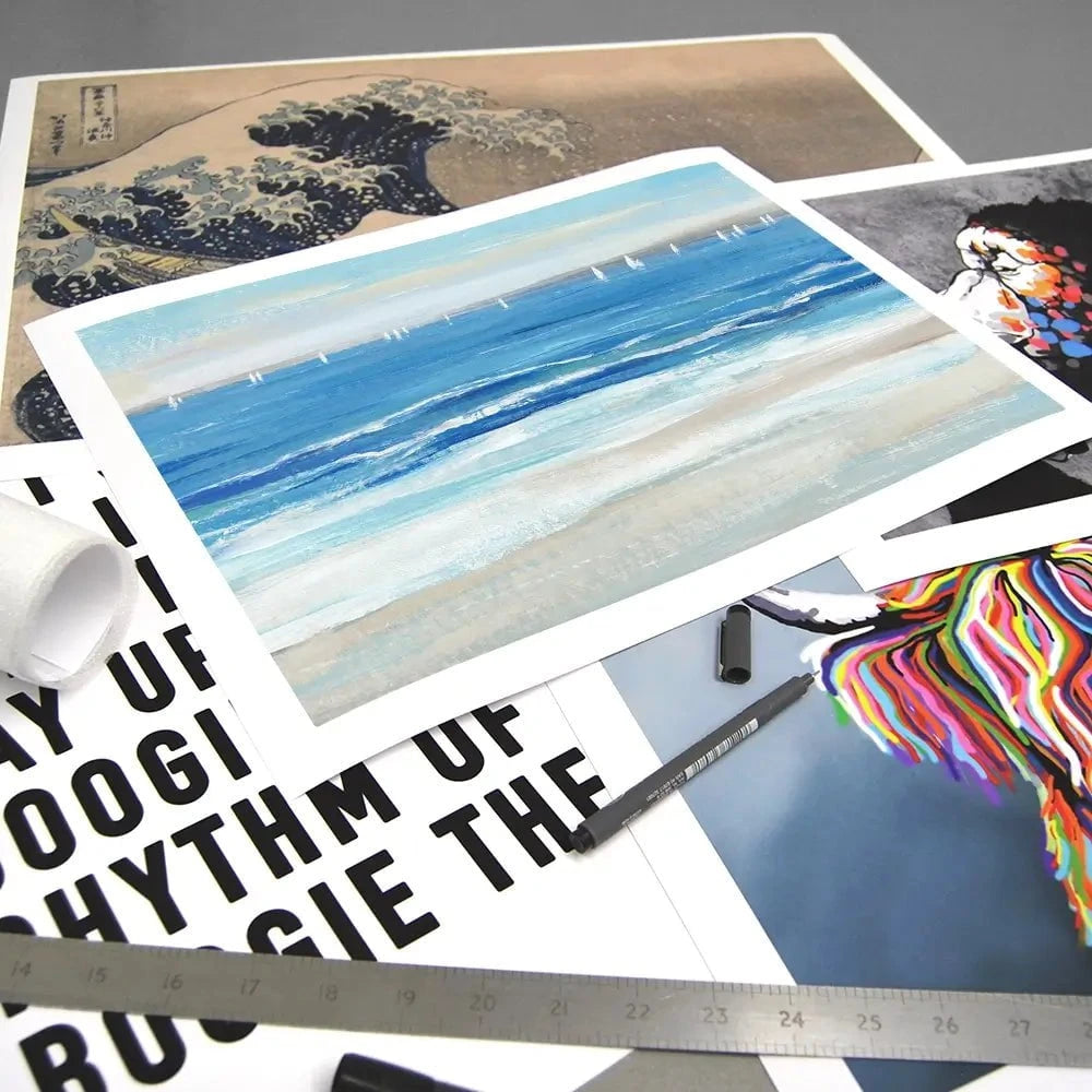 Low Cerulean Tide Art Print Low Cerulean Tide Art Print wall art product Tim O'Toole