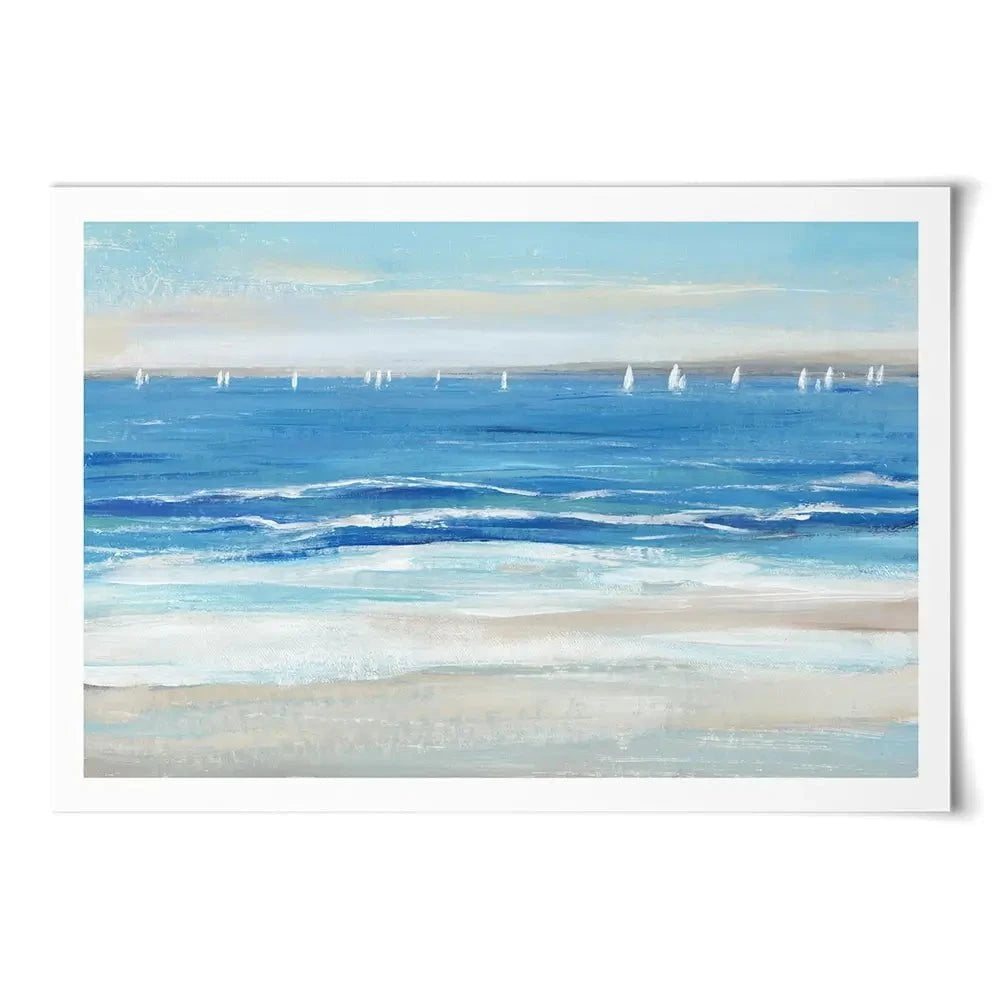 Low Cerulean Tide Art Print Low Cerulean Tide Art Print wall art product Tim O'Toole