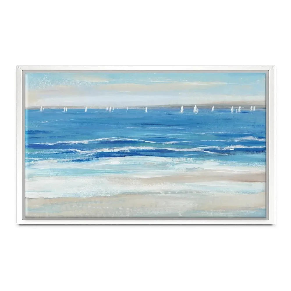 Low Cerulean Tide Canvas Print Low Cerulean Tide Canvas Print wall art product Tim O'Toole
