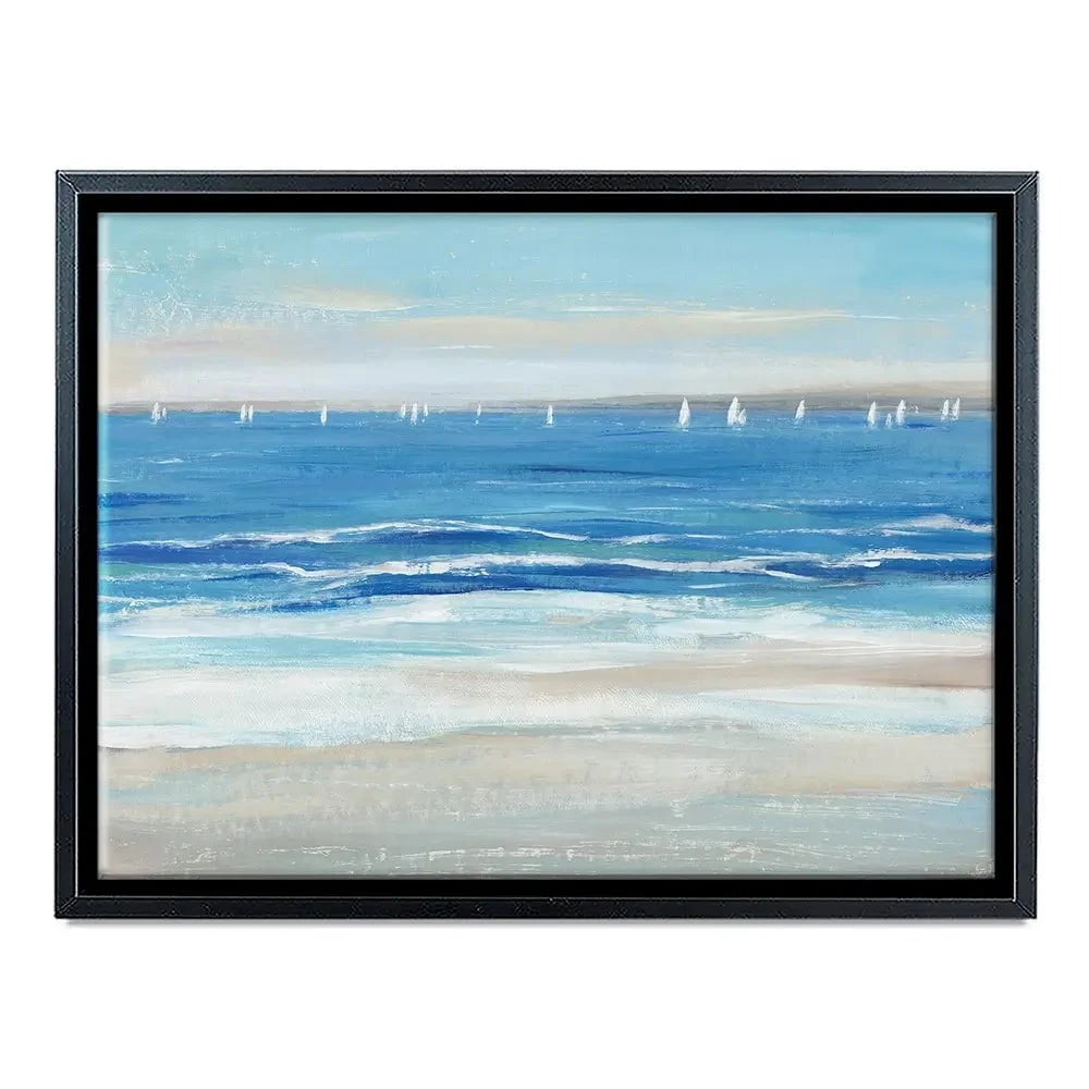 Low Cerulean Tide Canvas Print Low Cerulean Tide Canvas Print wall art product Tim O'Toole