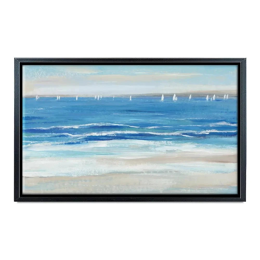 Low Cerulean Tide Canvas Print Low Cerulean Tide Canvas Print wall art product Tim O'Toole