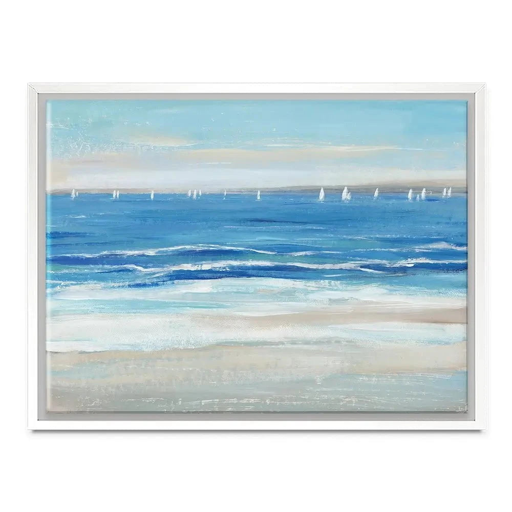 Low Cerulean Tide Canvas Print Low Cerulean Tide Canvas Print wall art product Tim O'Toole