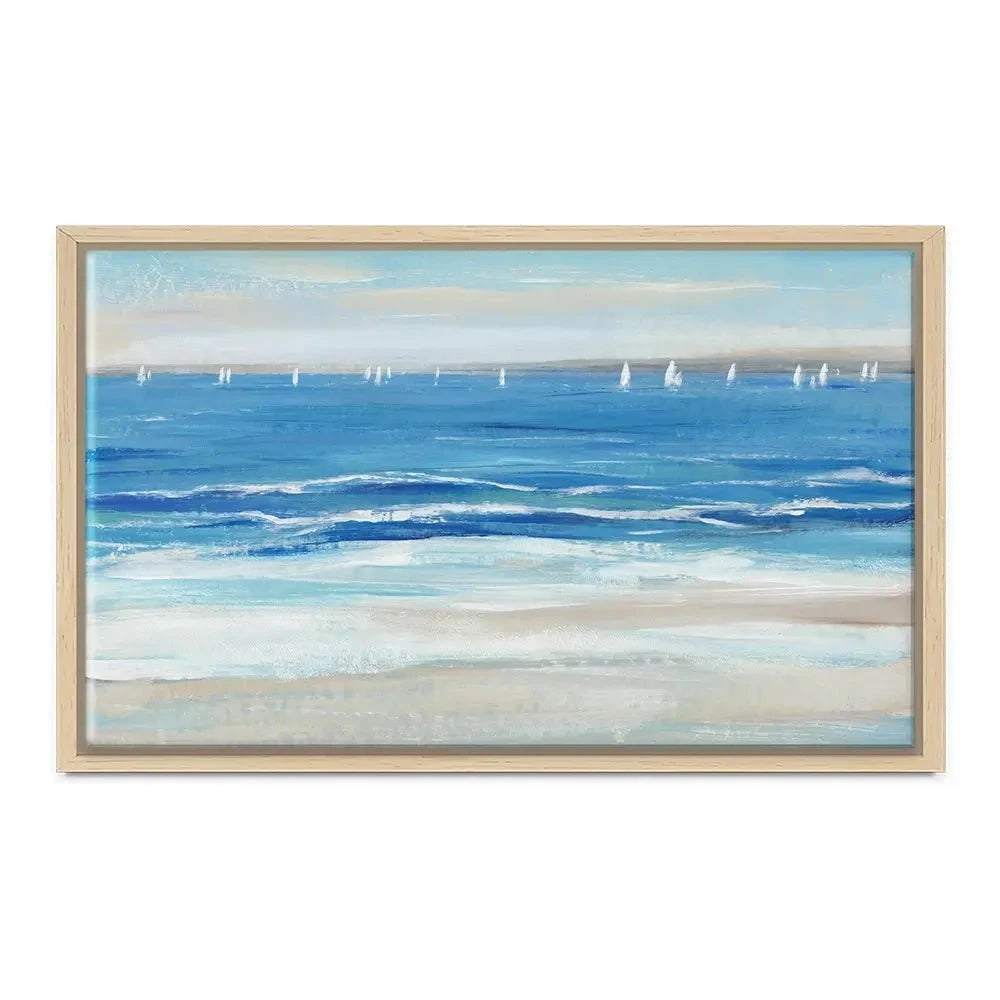 Low Cerulean Tide Canvas Print Low Cerulean Tide Canvas Print wall art product Tim O'Toole
