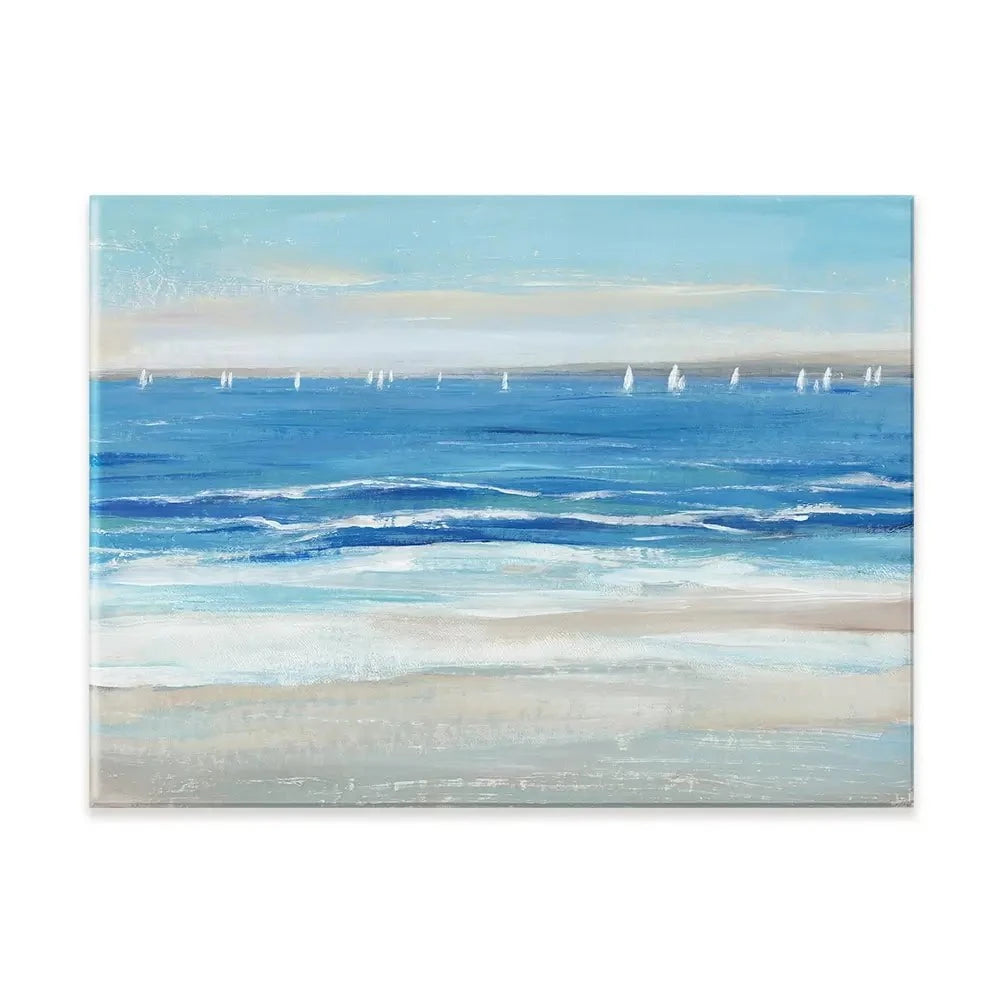 Low Cerulean Tide Canvas Print Low Cerulean Tide Canvas Print wall art product Tim O'Toole