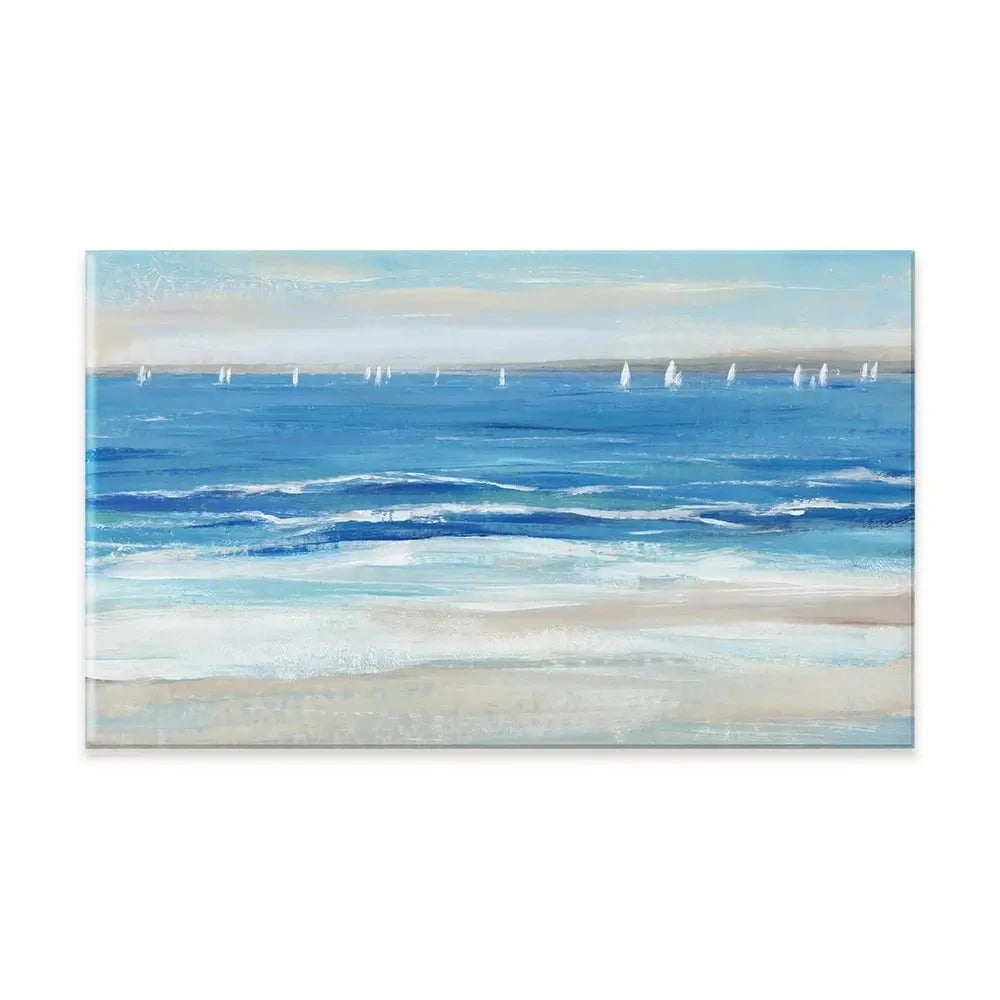 Low Cerulean Tide Canvas Print Low Cerulean Tide Canvas Print wall art product Tim O'Toole