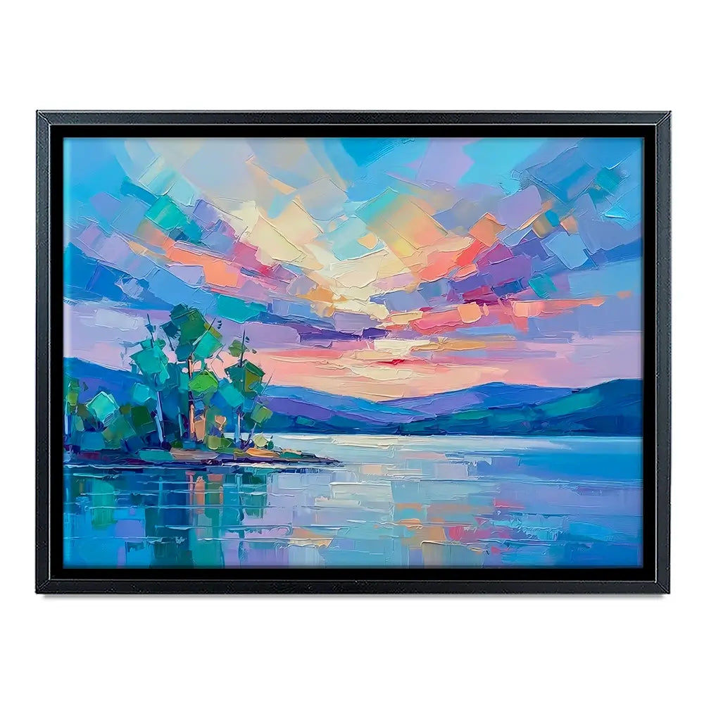 Lucious Lakeside Canvas Print Lucious Lakeside Canvas Print wall art product David Alexander Elder