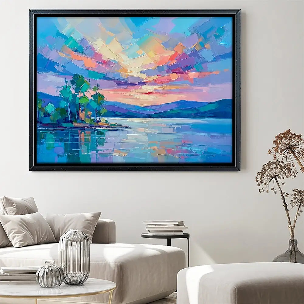 Lucious Lakeside Canvas Print Lucious Lakeside Canvas Print wall art product David Alexander Elder