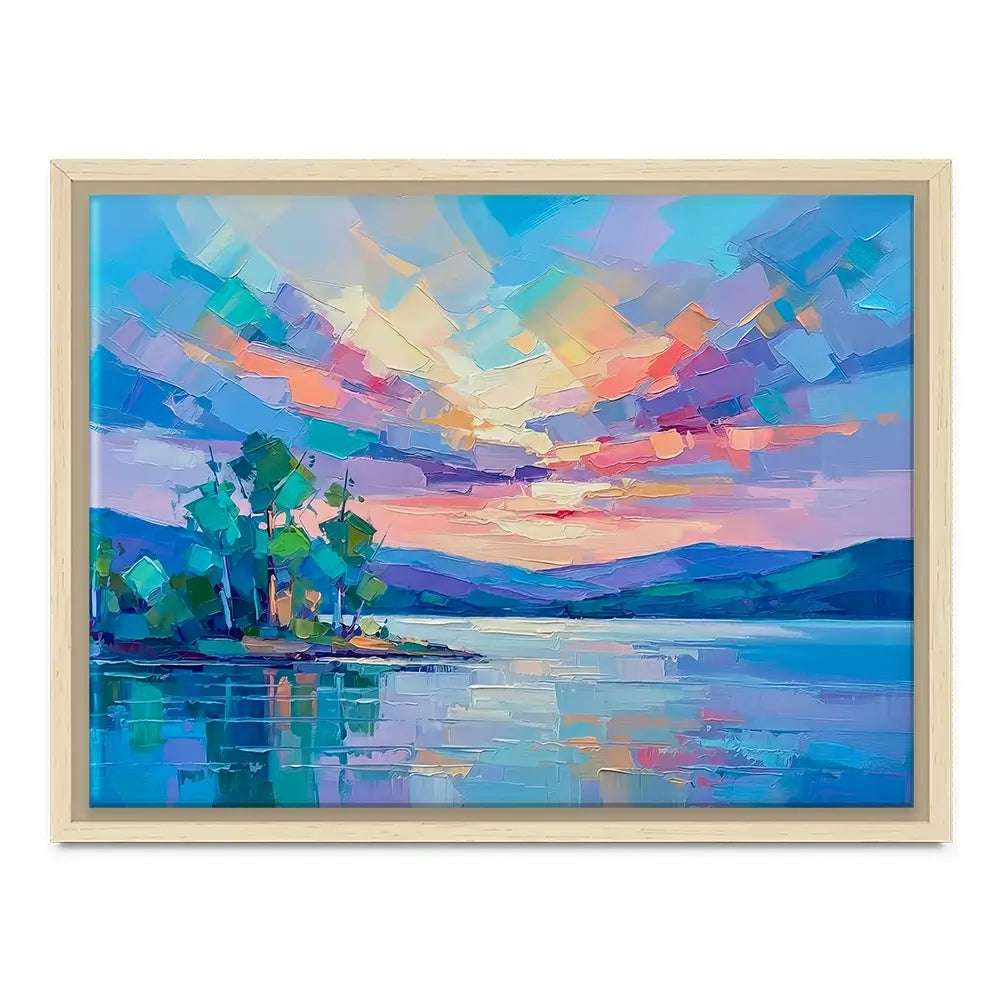 Lucious Lakeside Canvas Print Lucious Lakeside Canvas Print wall art product David Alexander Elder