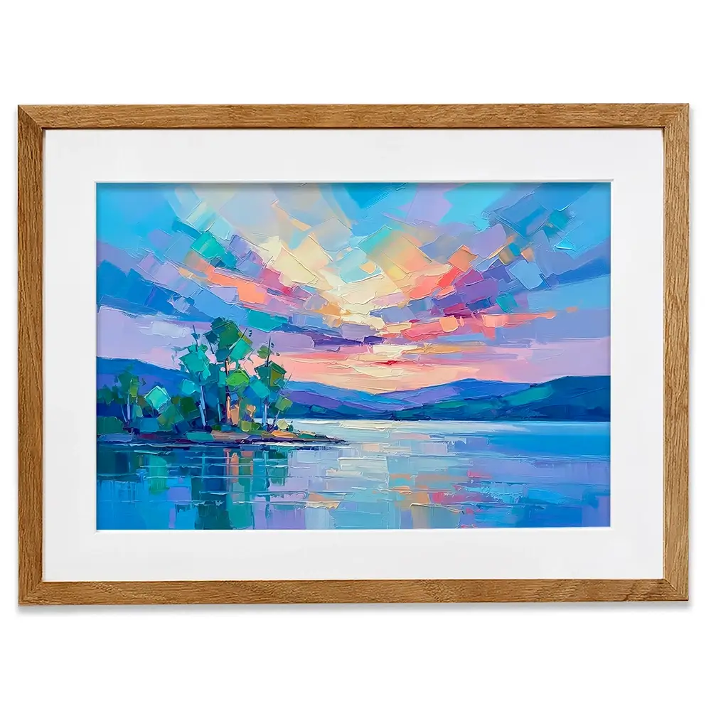 Lucious Lakeside Framed Art Print Lucious Lakeside Framed Art Print wall art product David Alexander Elder