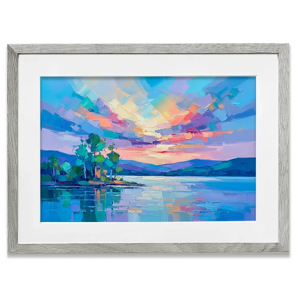 Lucious Lakeside Framed Art Print Lucious Lakeside Framed Art Print wall art product David Alexander Elder