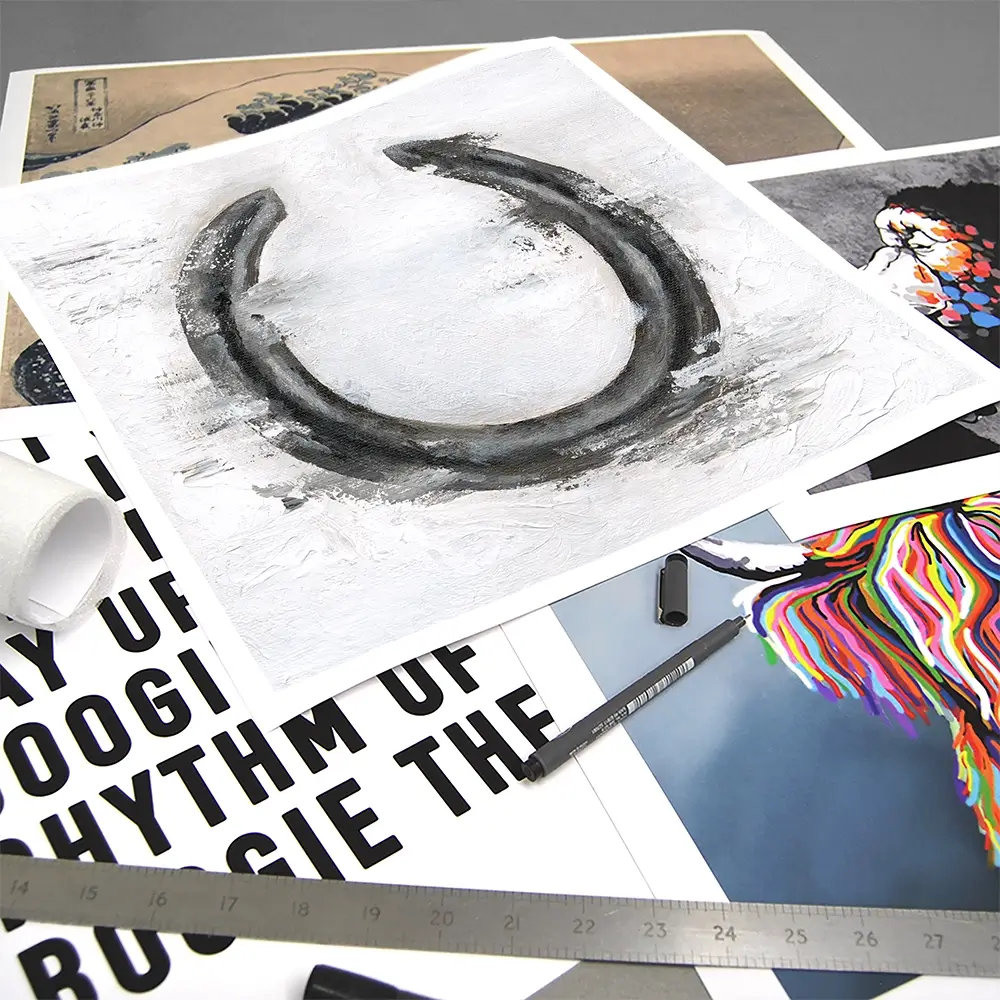 Lucky To Have Square Art Print Lucky To Have Square Art Print wall art product Georgie Turner