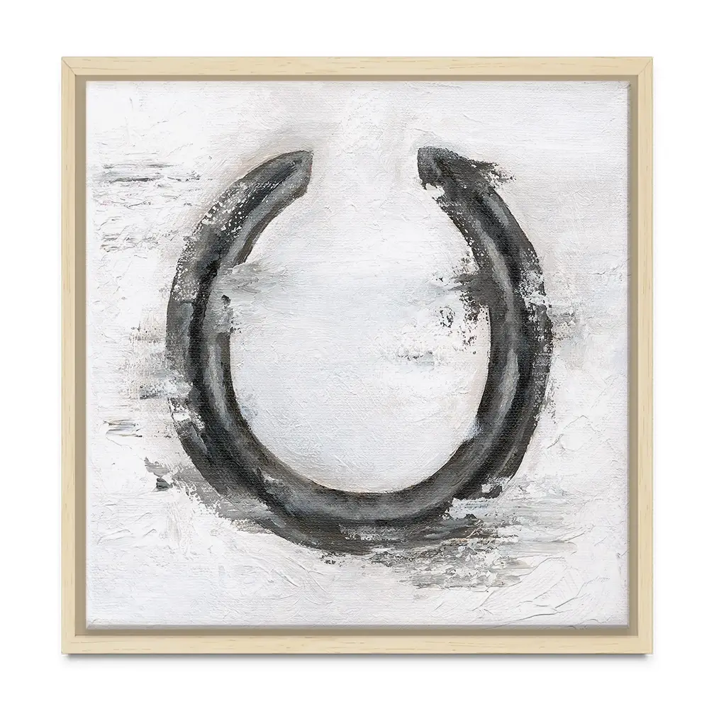 Lucky To Have Square Canvas Print Lucky To Have Square Canvas Print wall art product Georgie Turner