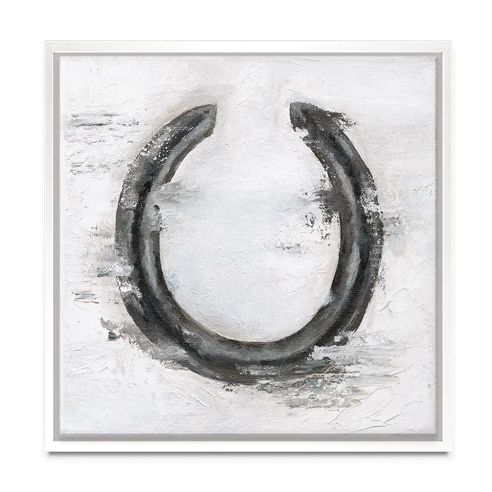Lucky To Have Square Canvas Print Lucky To Have Square Canvas Print wall art product Georgie Turner