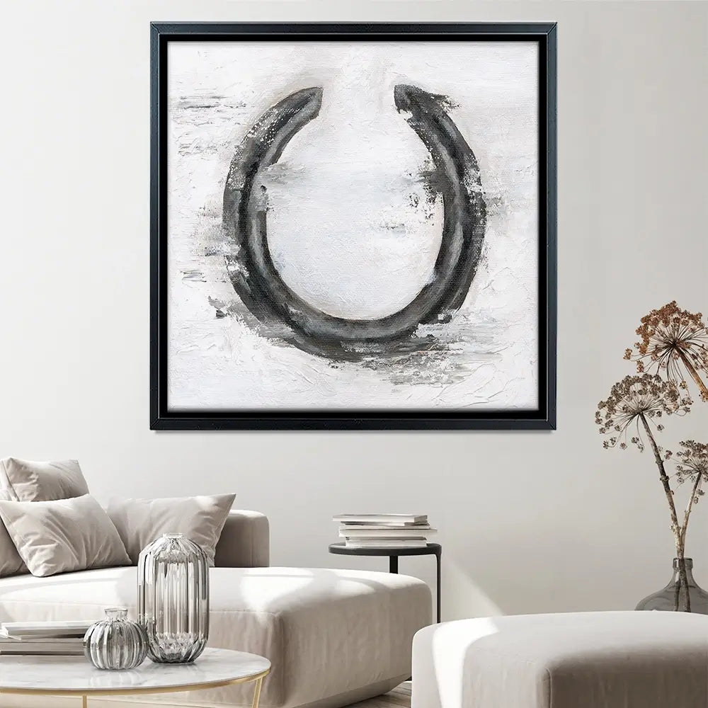Lucky To Have Square Canvas Print Lucky To Have Square Canvas Print wall art product Georgie Turner
