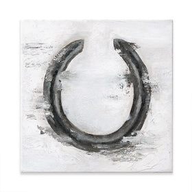 Lucky To Have Square Canvas Print Lucky To Have Square Canvas Print wall art product Georgie Turner