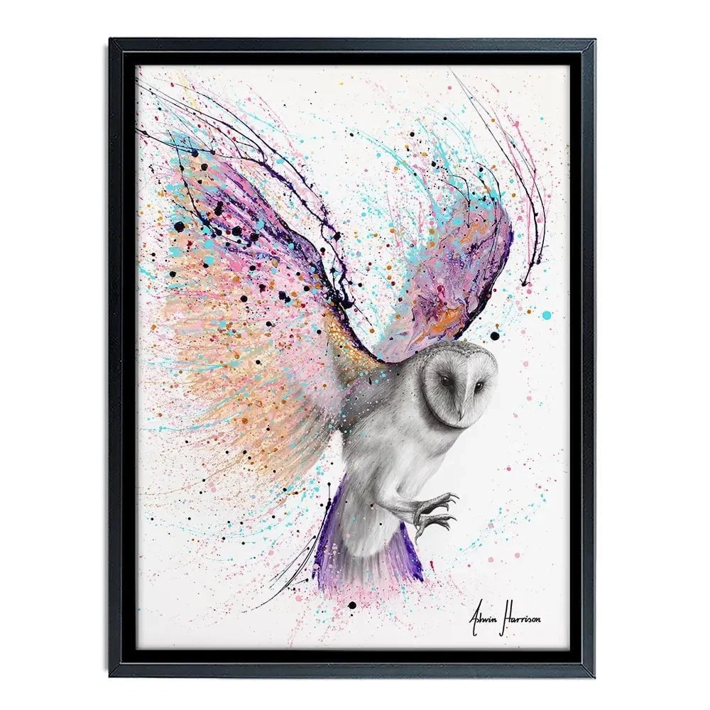 Luminous Luna Owl Canvas Print Luminous Luna Owl Canvas Print wall art product Ashvin Harrison