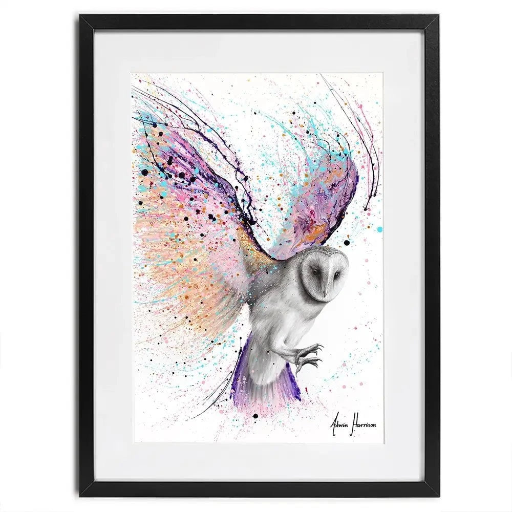 Luminous Luna Owl Framed Art Print Luminous Luna Owl Framed Art Print wall art product Ashvin Harrison