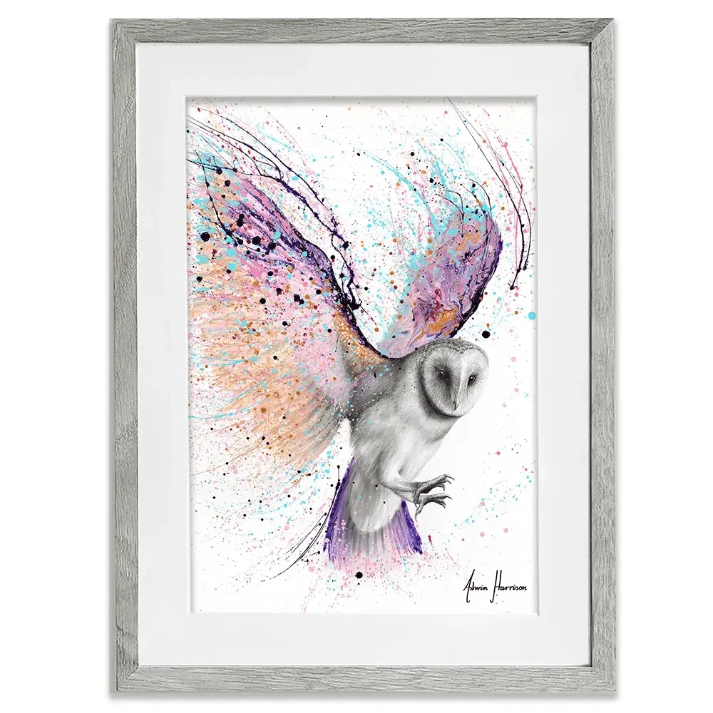 Luminous Luna Owl Framed Art Print Luminous Luna Owl Framed Art Print wall art product Ashvin Harrison