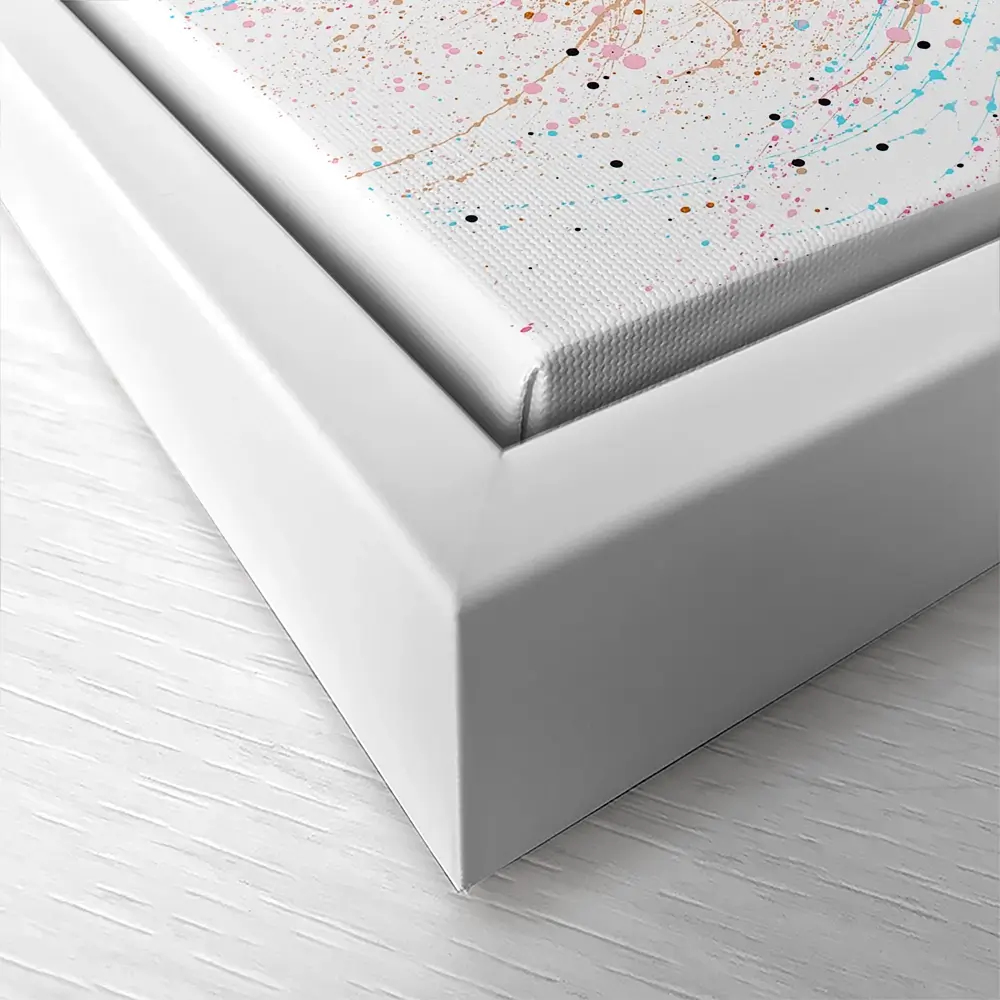 Luminous Luna Owl Square Canvas Print Luminous Luna Owl Square Canvas Print wall art product / Shutterstock