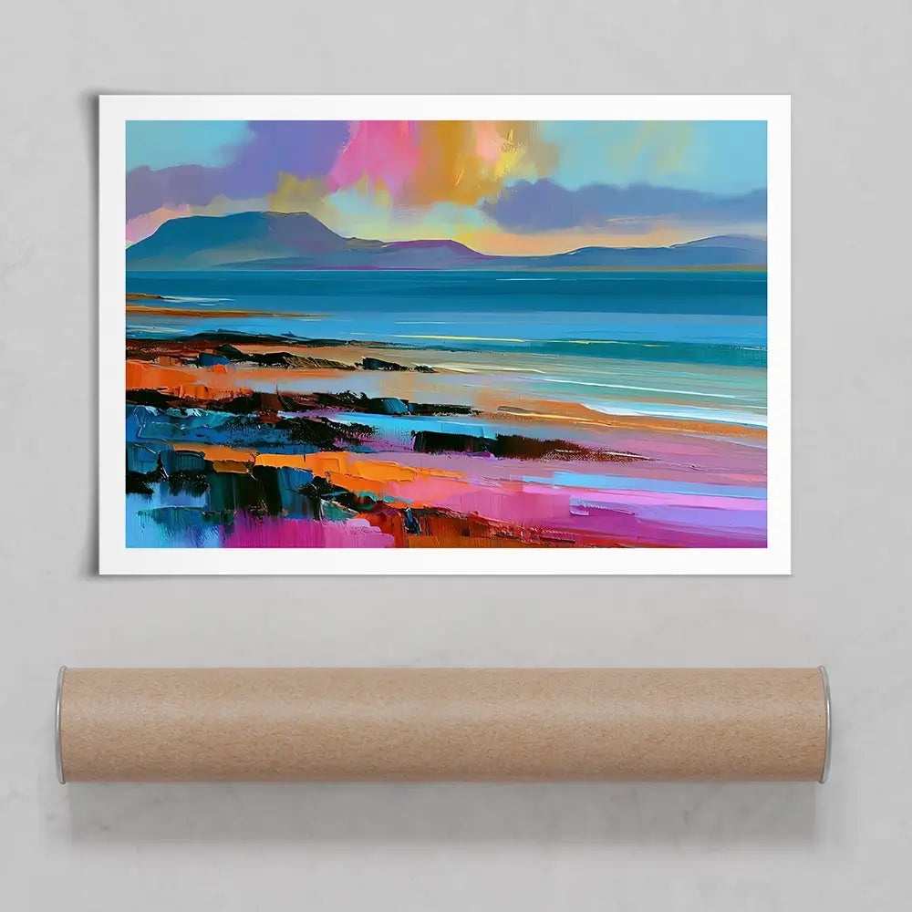 Luminous West Coast At Dusk Art Print Luminous West Coast At Dusk Art Print wall art product David Alexander Elder