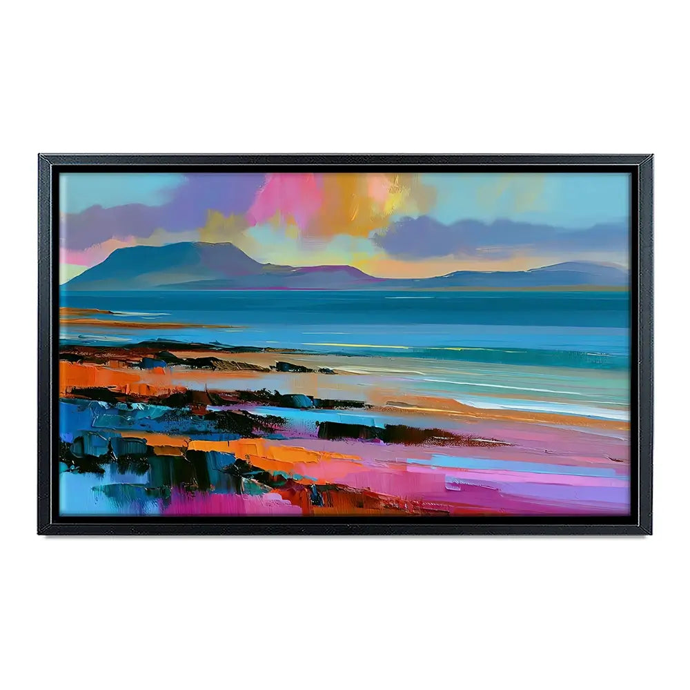Luminous West Coast At Dusk Canvas Print Luminous West Coast At Dusk Canvas Print wall art product David Alexander Elder