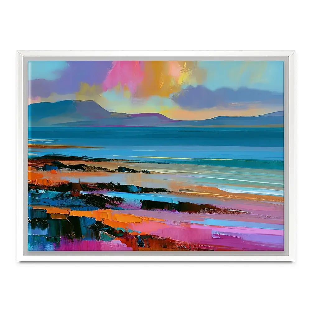Luminous West Coast At Dusk Canvas Print Luminous West Coast At Dusk Canvas Print wall art product David Alexander Elder