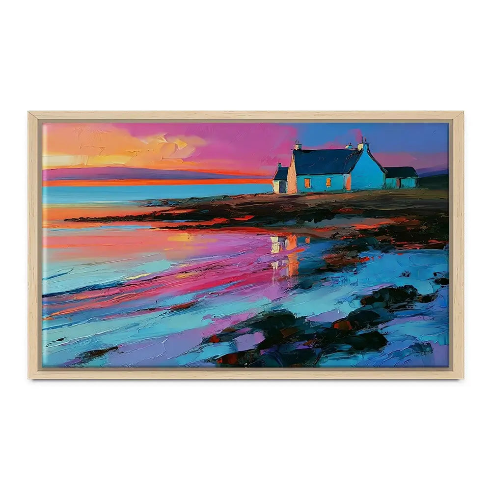 Luminous West Coast Croft Canvas Print Luminous West Coast Croft Canvas Print wall art product David Alexander Elder