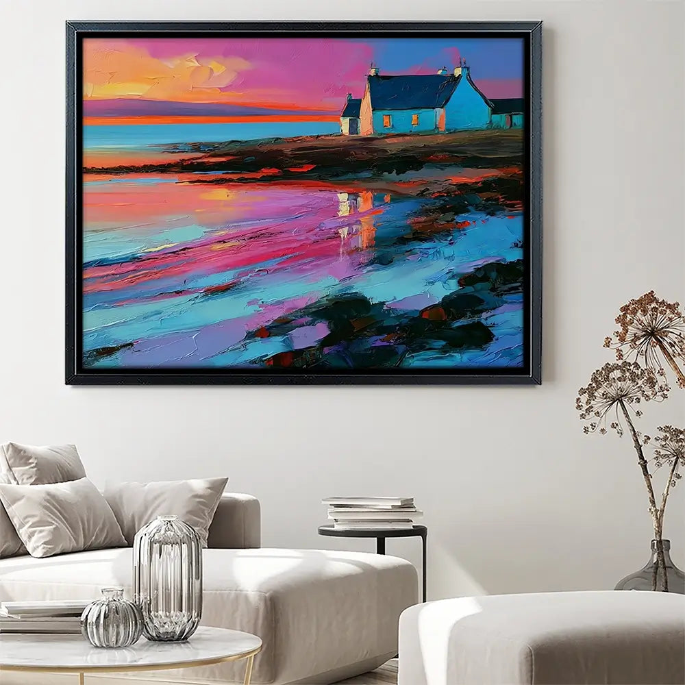 Luminous West Coast Croft Canvas Print Luminous West Coast Croft Canvas Print wall art product David Alexander Elder